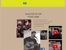 Tablet Screenshot of lewishill.com